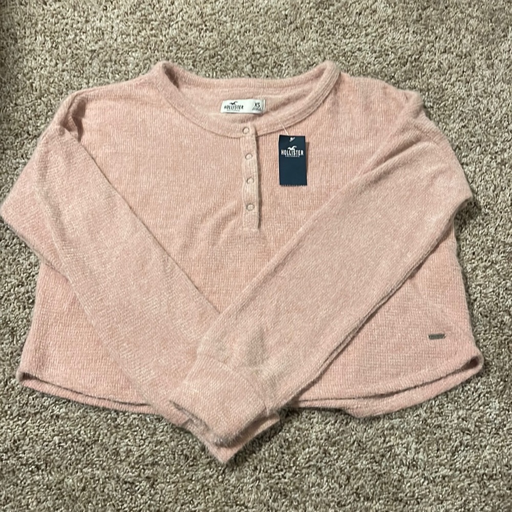 Hollister Crop Sweater